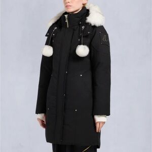 Moose Knuckles Original Stirling Parka (Black/Natural)